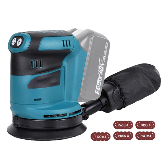Cordless orbital sander tool