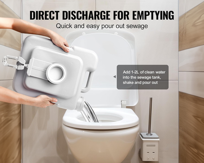 Portable Toilet for Camping 10L