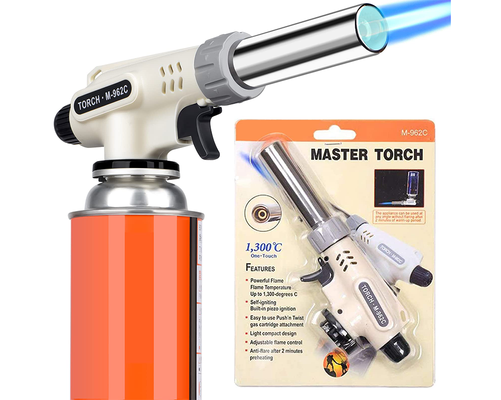 Butane Gas Torch Blow Lighter Cannister