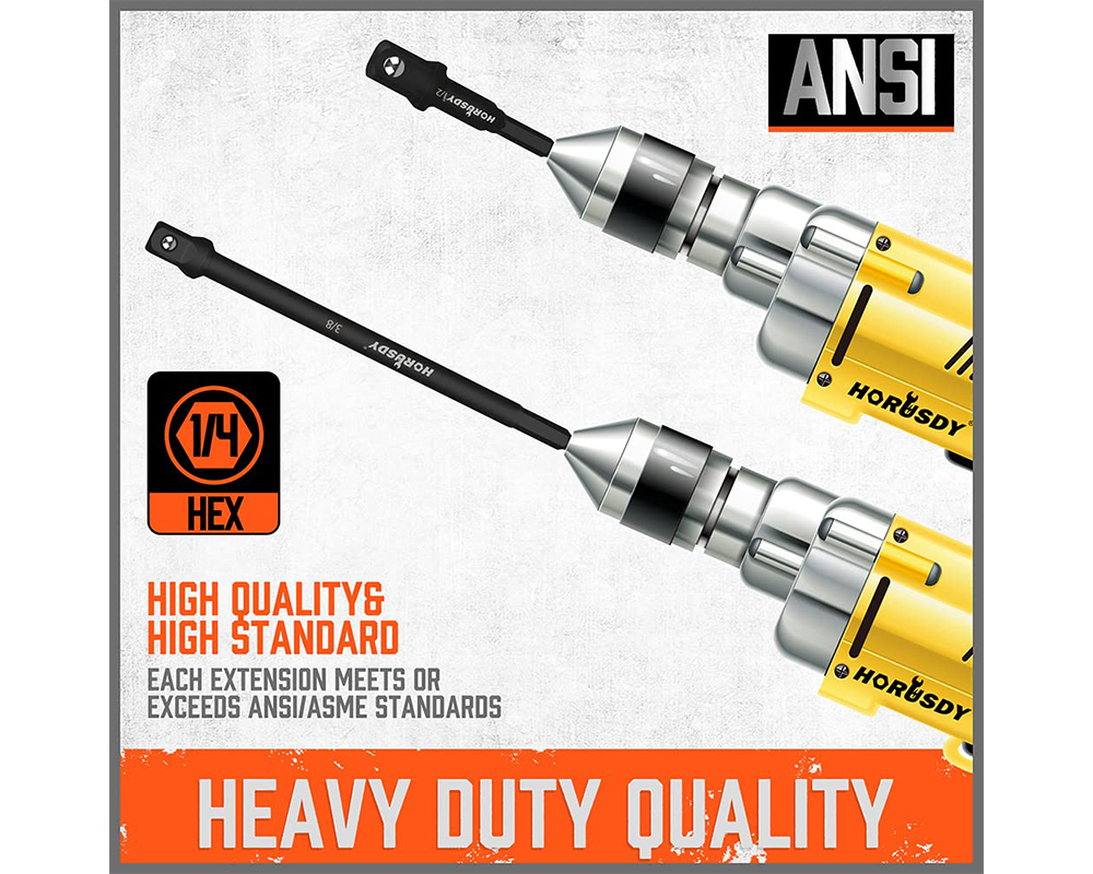 9-Piece Impact Drill Socket