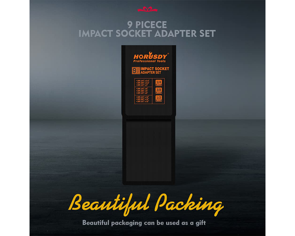 9-Piece Impact Drill Socket