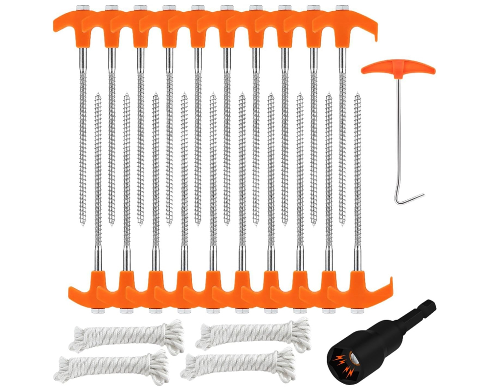 Strong tent anchors