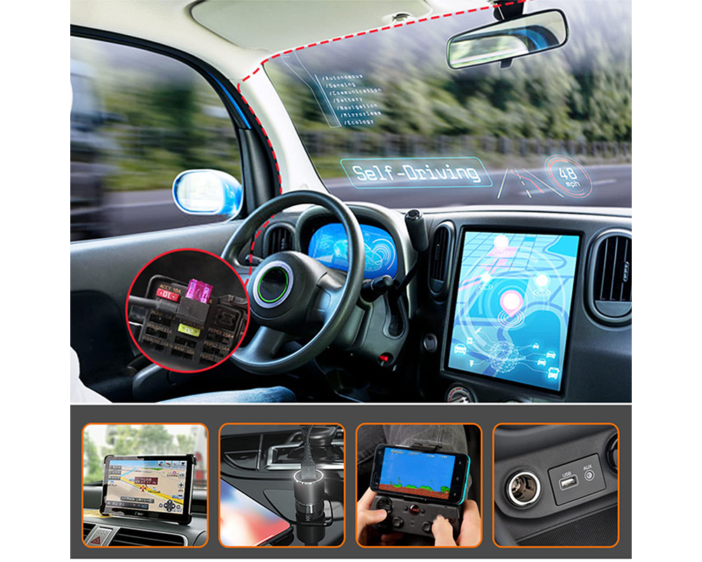 Hardwire Complete Set for Beltronics Escort Uniden Radenso Valentine One