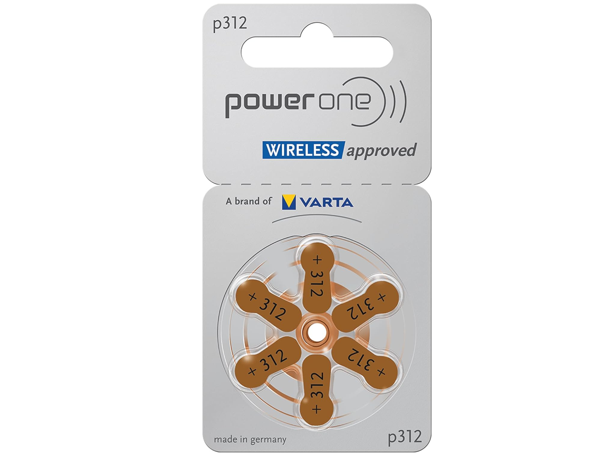 Hearing Aid Battery Size 312