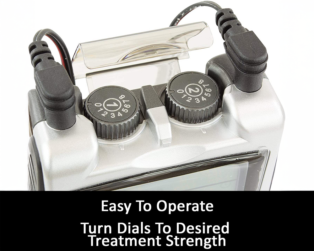 TENS machine for muscle pain