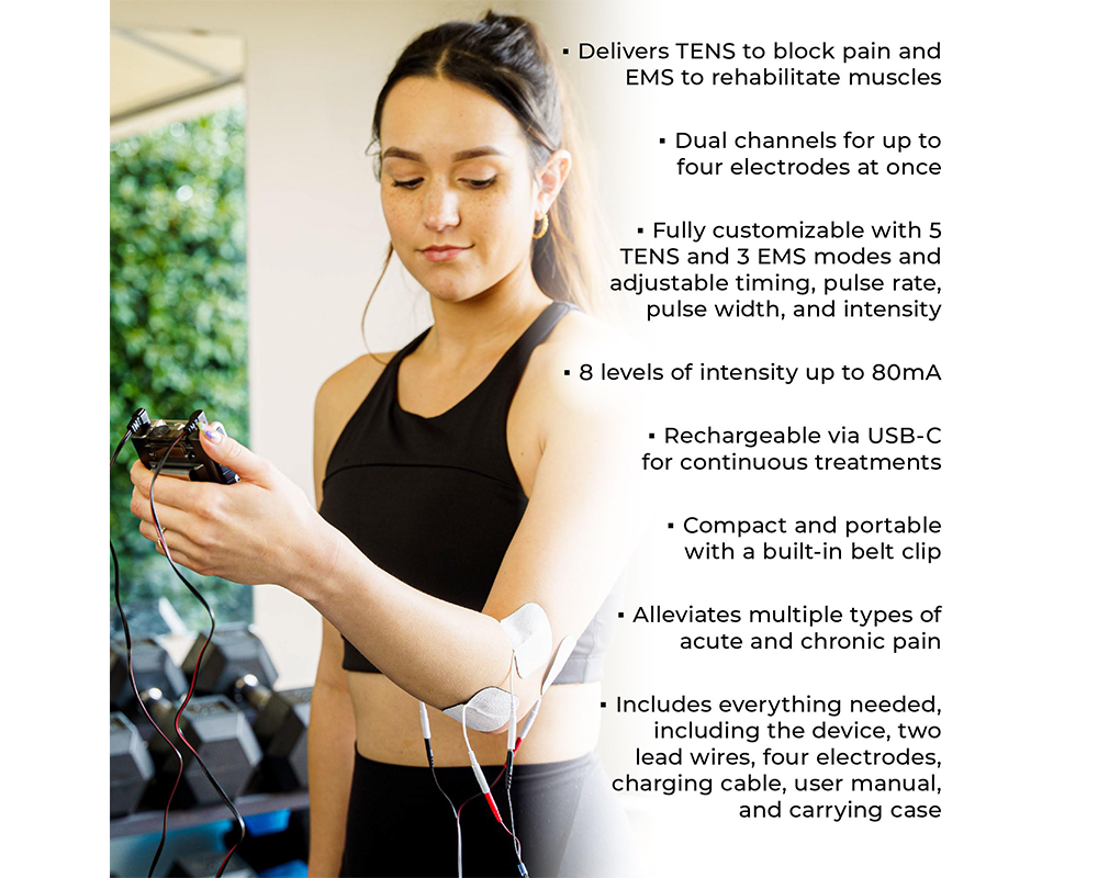 Back and neck pain TENS unit
