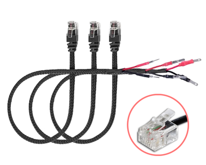 Braided radar detector cord