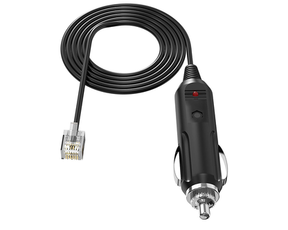 Long power cord for car radar