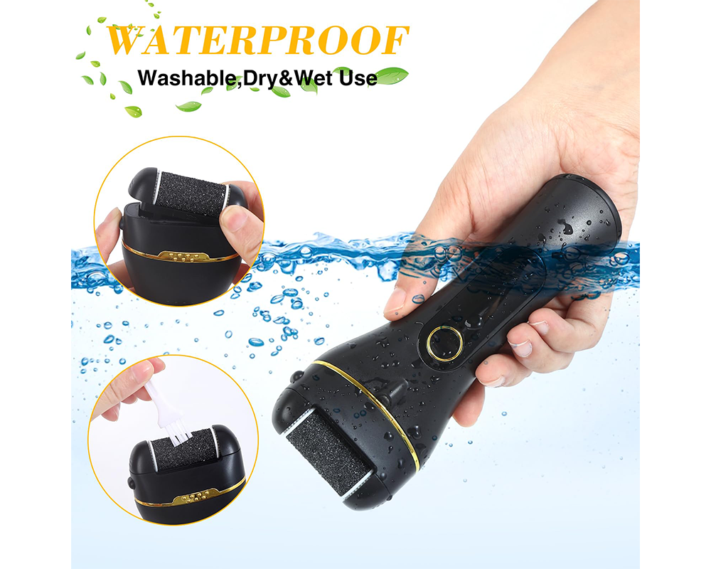 Waterproof foot file device
