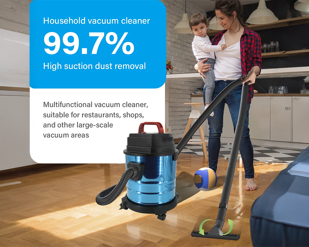 Wet and Dry Vacuum Cleaner – 1500W Wet and Dry Vacuum Cleaner 20L Tank