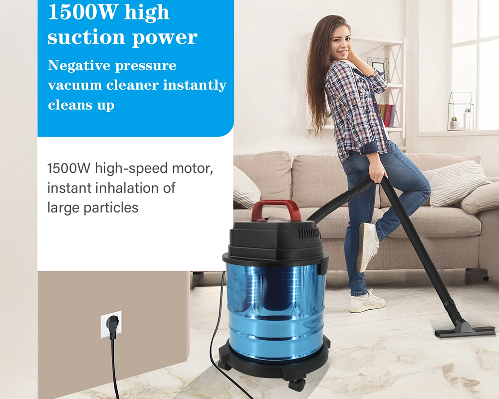 Wet and Dry Vacuum Cleaner – 1500W Wet and Dry Vacuum Cleaner 20L Tank