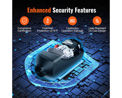 12V 5KW Smart Diesel Air Heater