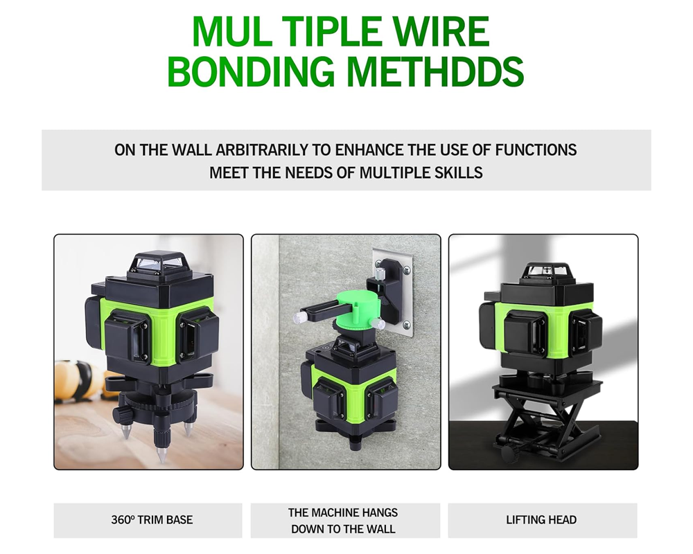 Green Cross Line Laser Level  with Tripod Self Leveling