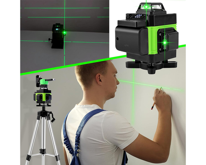 Green Cross Line Laser Level  with Tripod Self Leveling