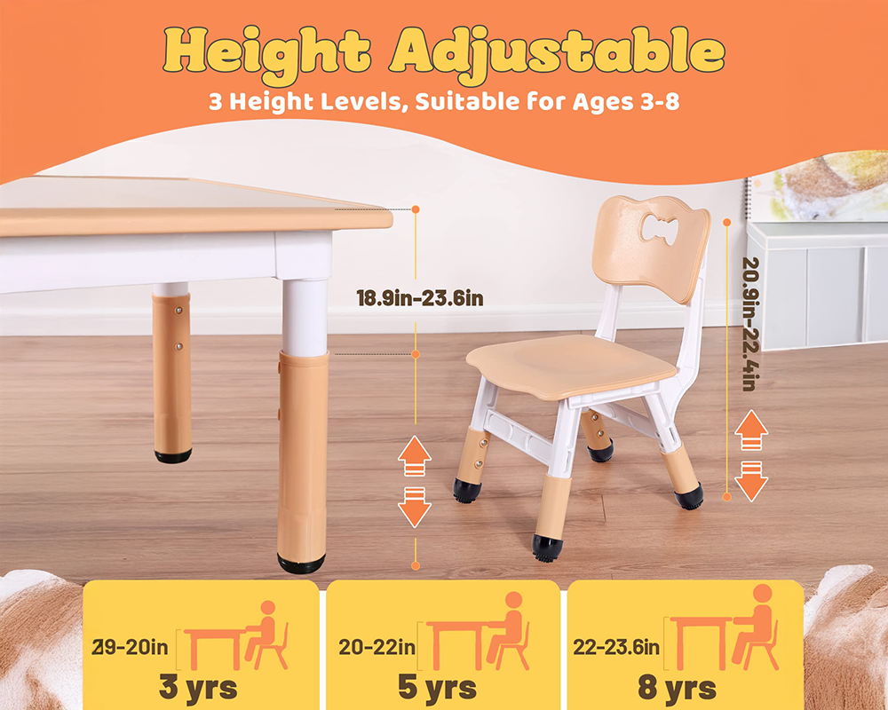 Kids Table and Chair Set