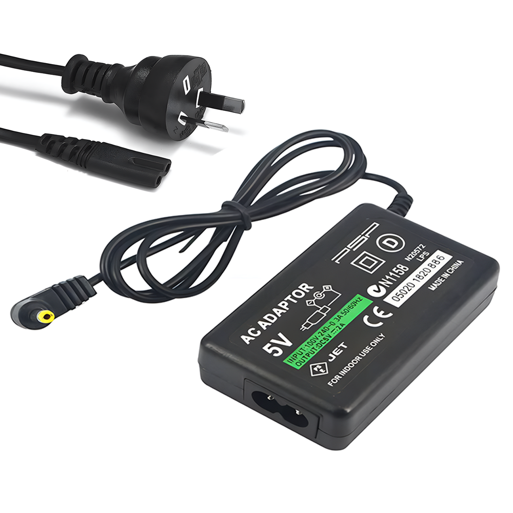 PSP wall charger front view
