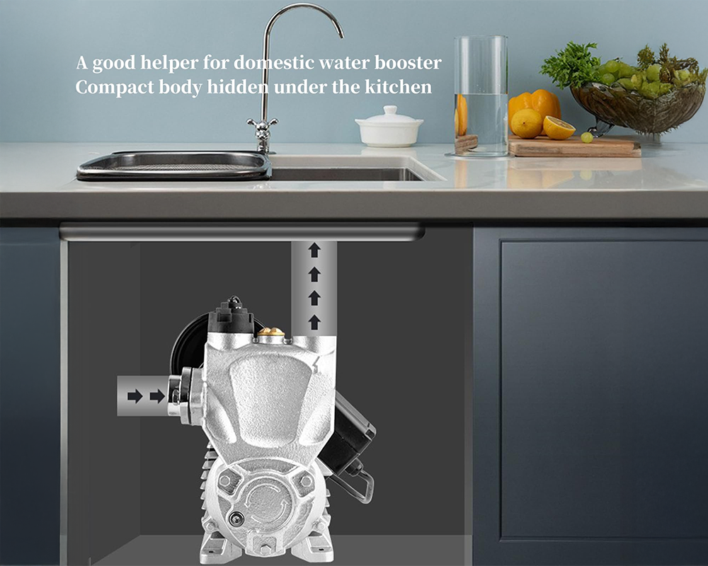 Self Priming Automatic Water Pressure Control Booster Pump 400W