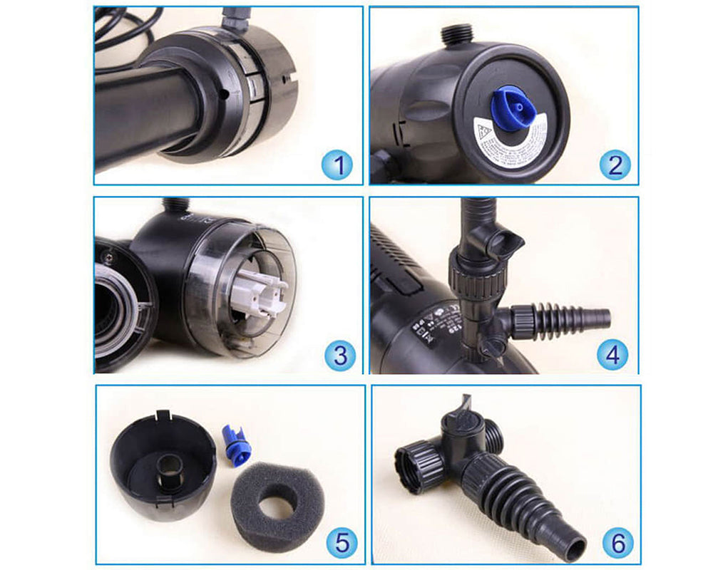 All in one Pond Pump Filter UV Sterilizer