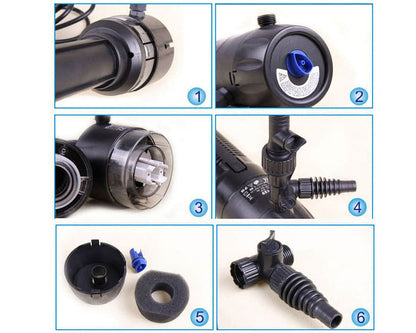 All in one Pond Pump Filter UV Sterilizer
