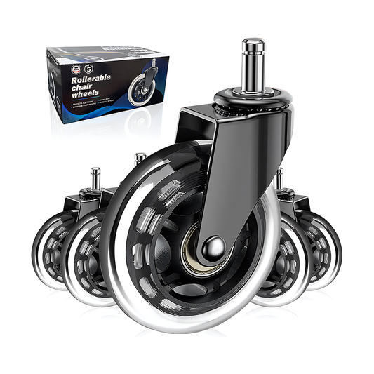 Office Chair Caster Wheels Set
