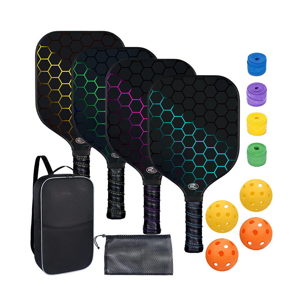 Pickleball paddle front view