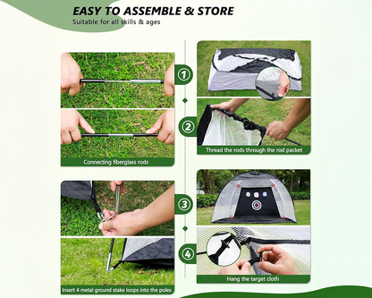 Golf Practice Net Hitting Nets