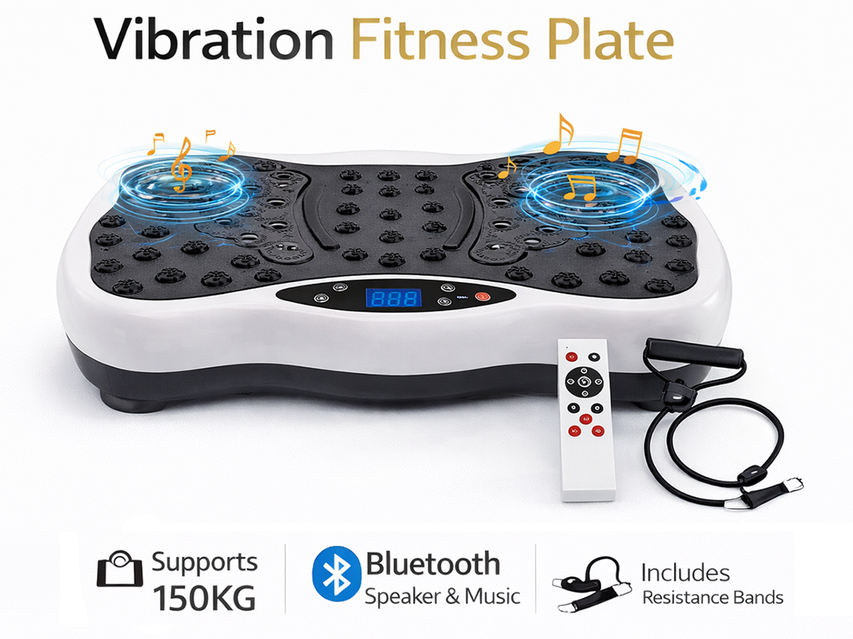 vibration plate compact design