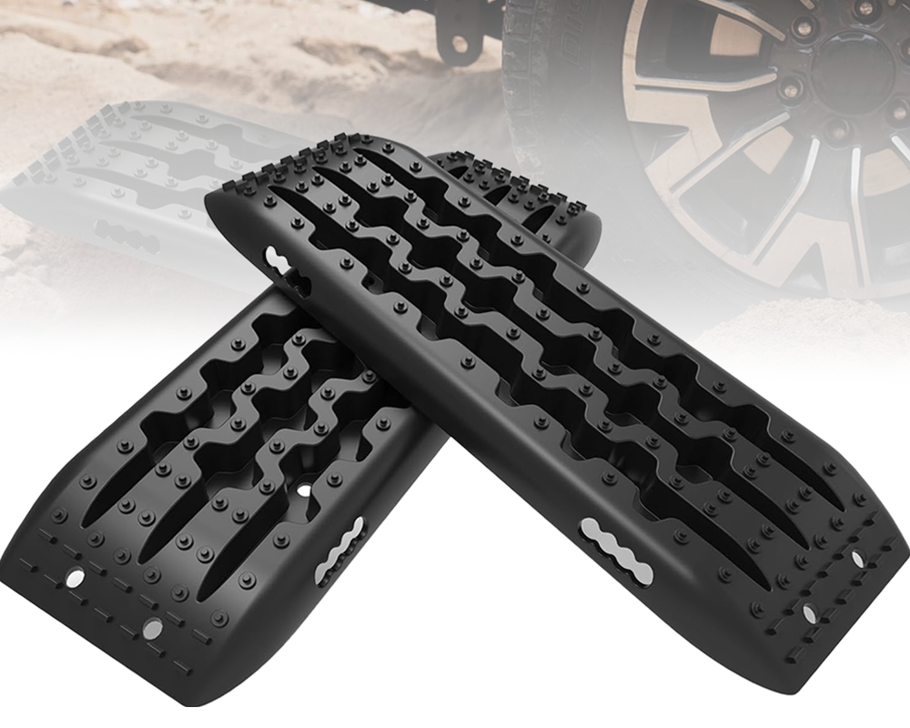 Recovery tracks set of two black