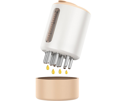massager on scalp