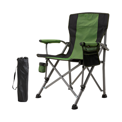 folding camping chair green
