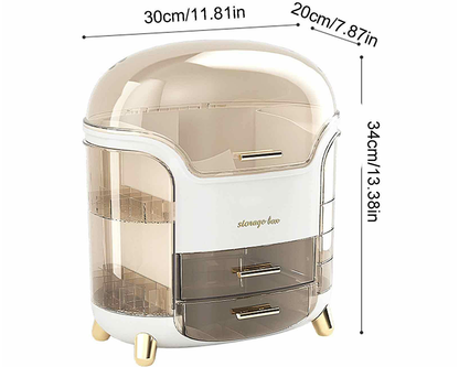 Makeup Case Makeup Box Dustproof Cosmetic Storage Box Organizer