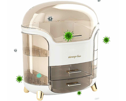 Makeup Case Makeup Box Dustproof Cosmetic Storage Box Organizer