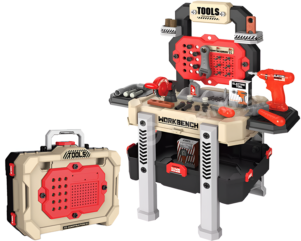 Kids Work Bench Construction Tool Toys Set