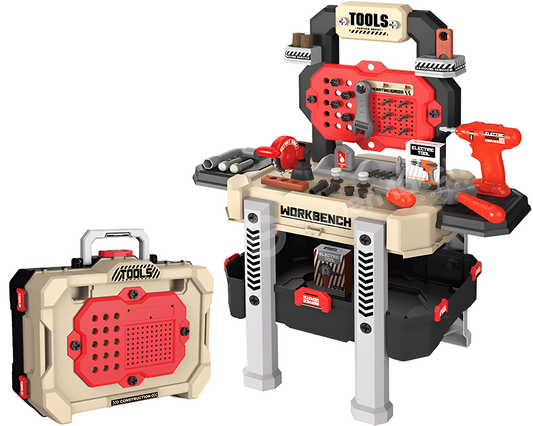 Kids Work Bench Construction Tool Toys Set
