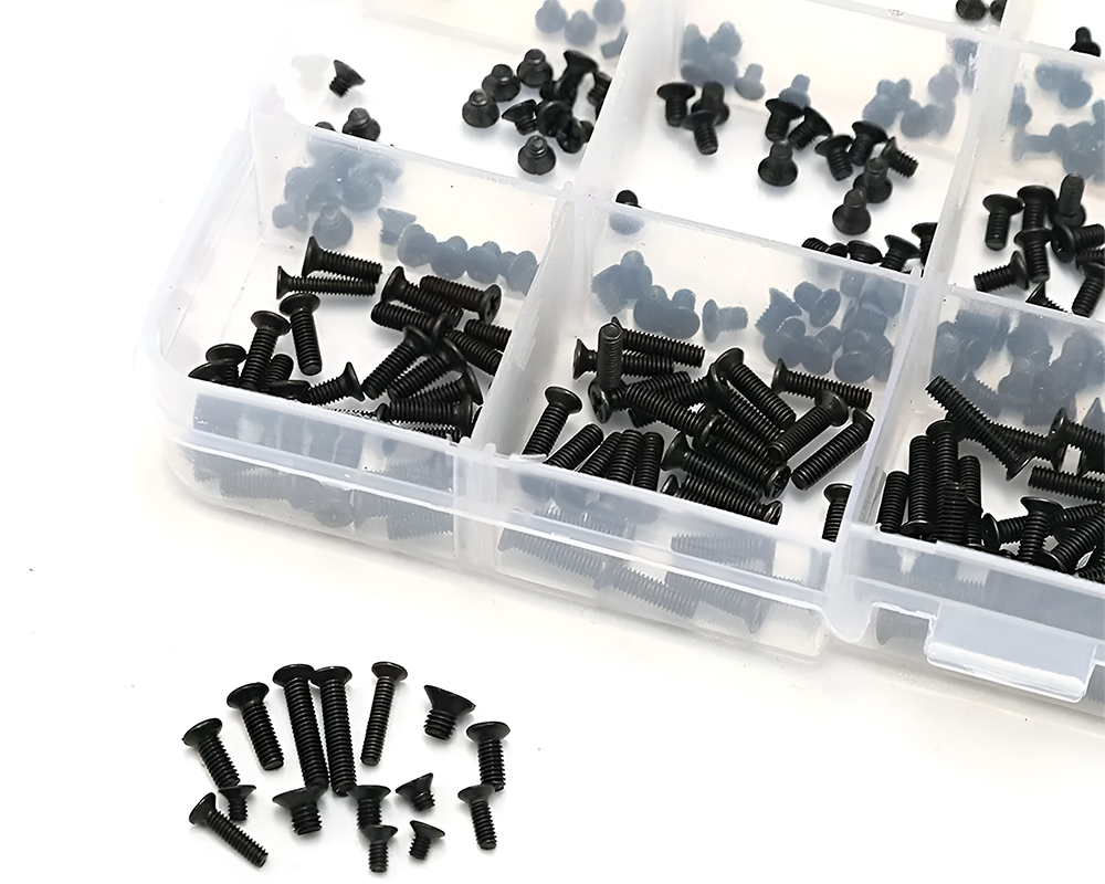 450pcs M2 M2.5 M3 Countersunk Screws Laptop and Electronic Screw