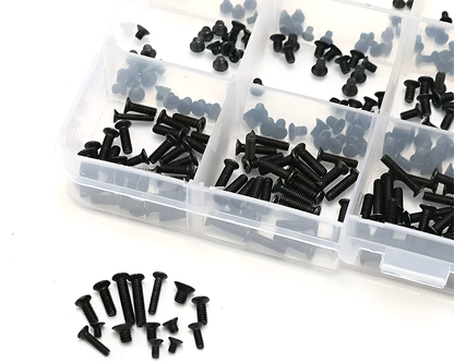 450pcs M2 M2.5 M3 Countersunk Screws Laptop and Electronic Screw