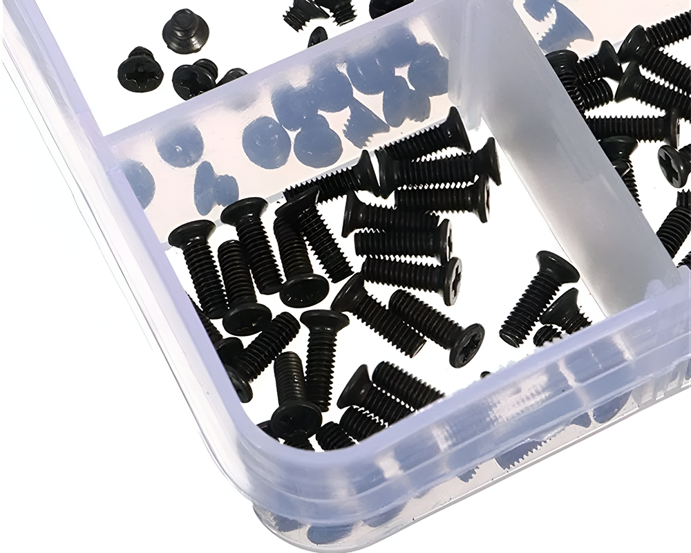 450pcs M2 M2.5 M3 Countersunk Screws Laptop and Electronic Screw