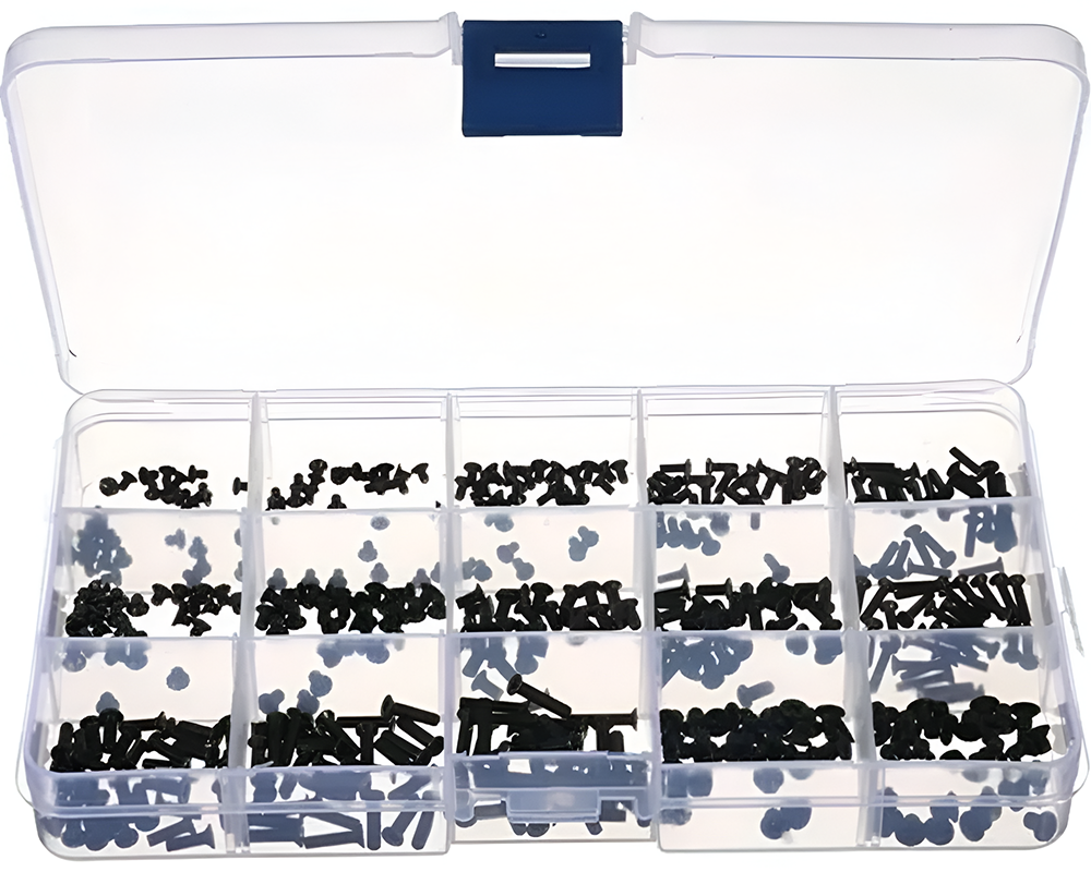 450pcs M2 M2.5 M3 Countersunk Screws Laptop and Electronic Screw