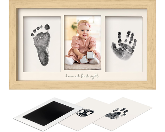 Baby Foot Print With Frame