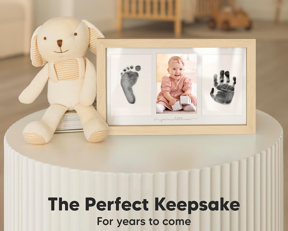Baby Foot Print With Frame