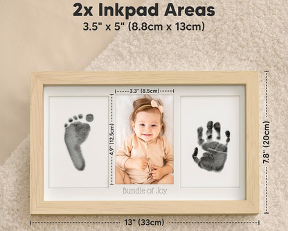 Baby Foot Print With Frame
