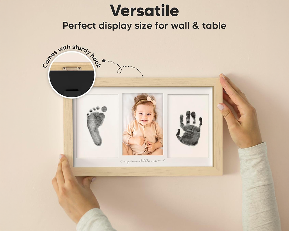 Baby Foot Print With Frame