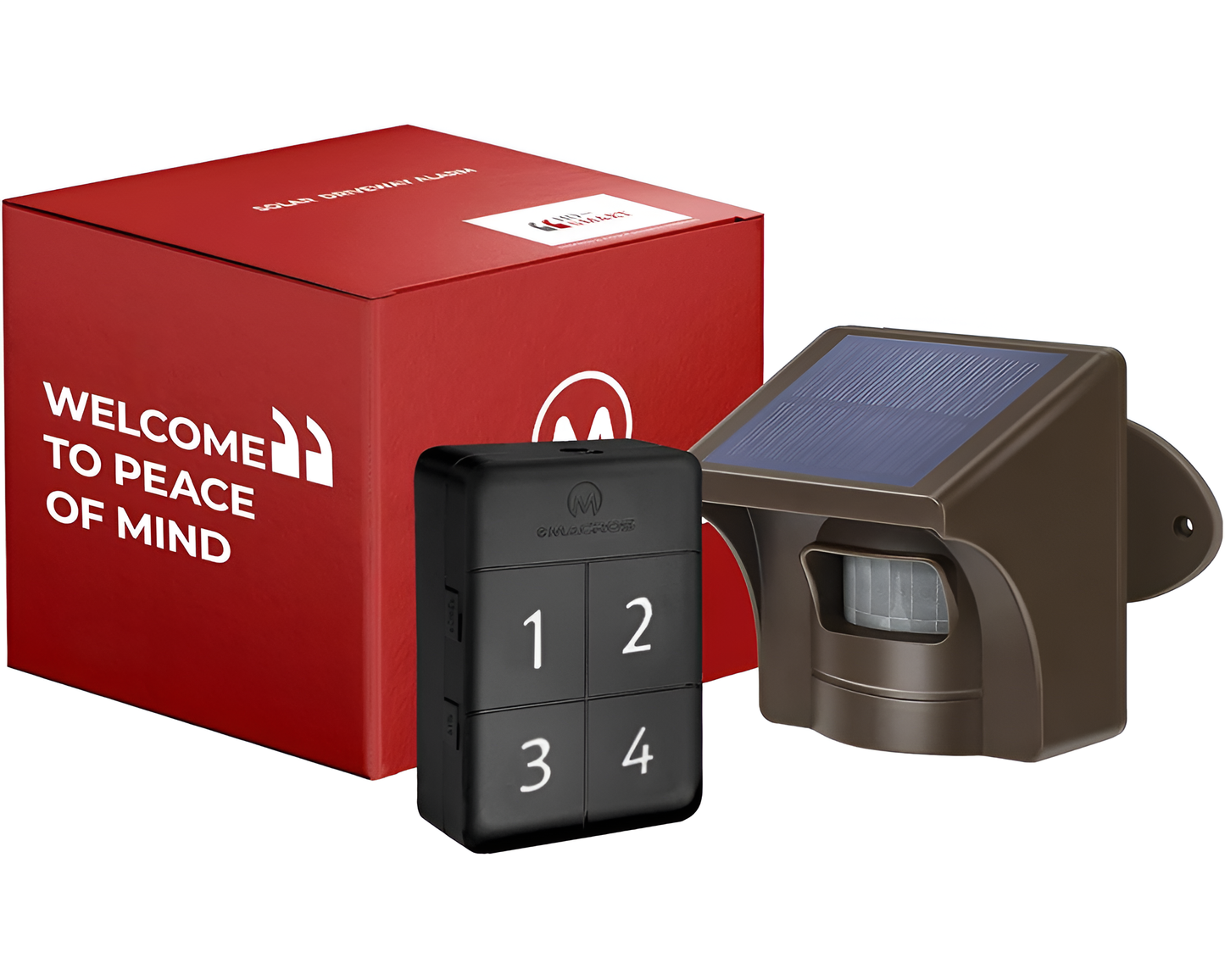 Solar Powered Wireless Driveway Alarm