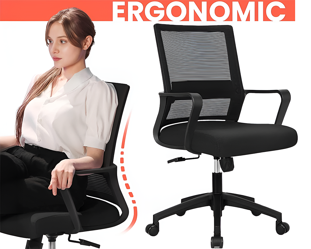 Ergonomic Office Chair Mesh Chair for home office