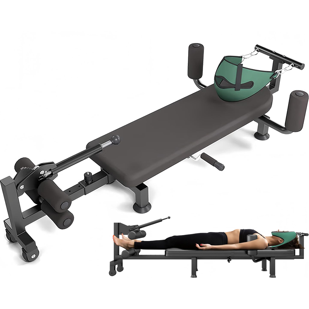 Full body traction bed black color
