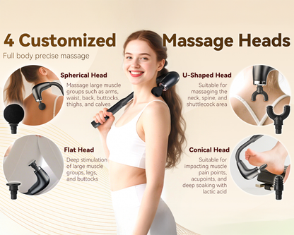 Massage Gun Percussion Deep Massager Muscle Tissue Vibrating