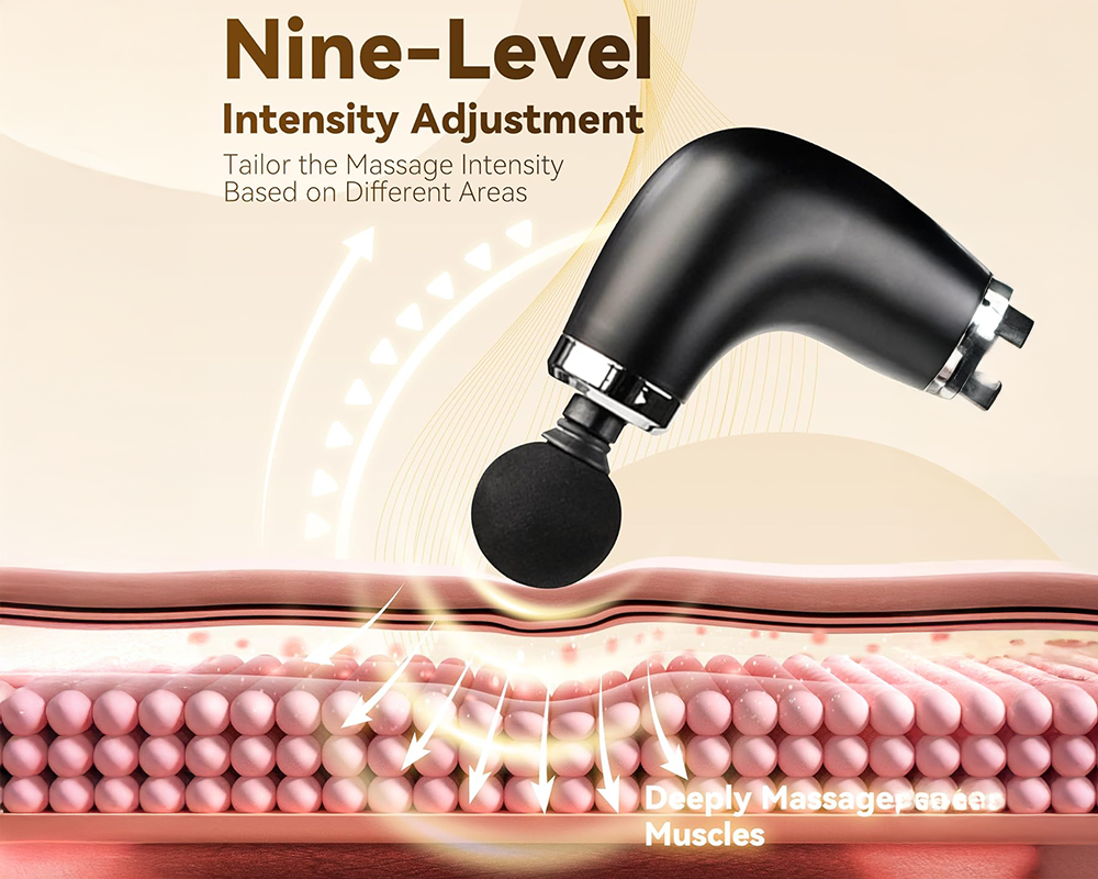 Massage Gun Percussion Deep Massager Muscle Tissue Vibrating