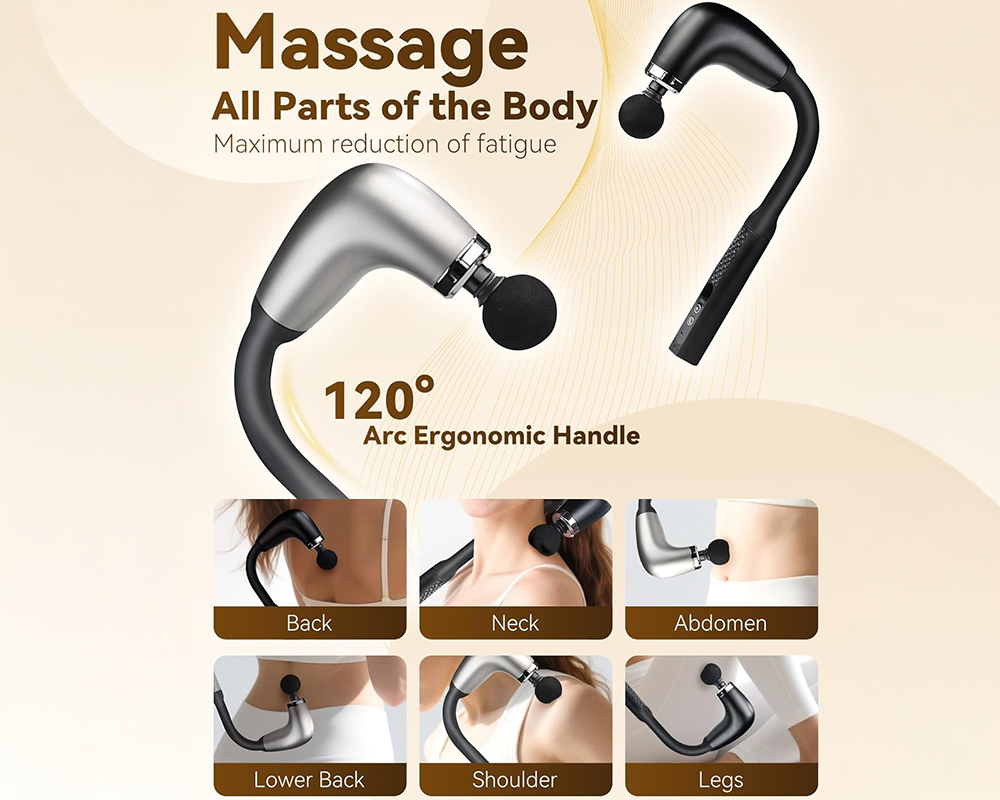 Massage Gun Percussion Deep Massager Muscle Tissue Vibrating