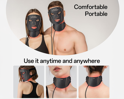 Rechargeable LED mask