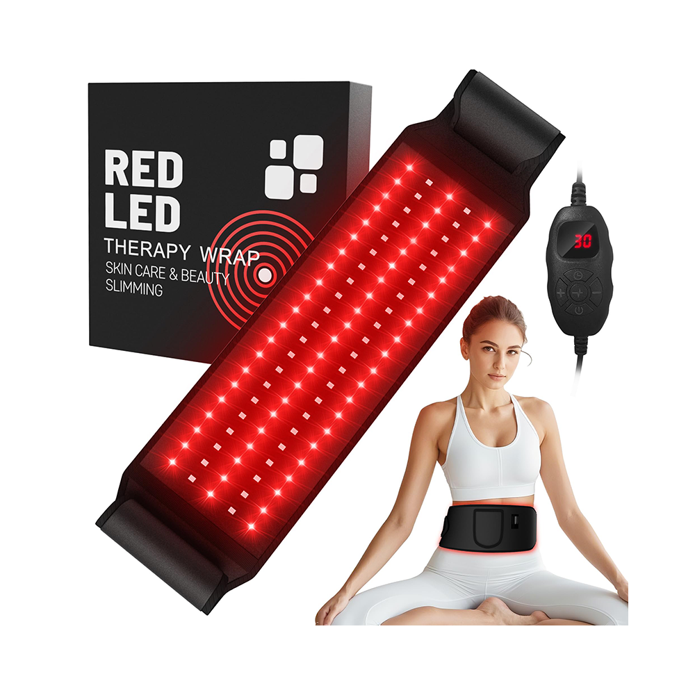 Red light therapy belt wrap